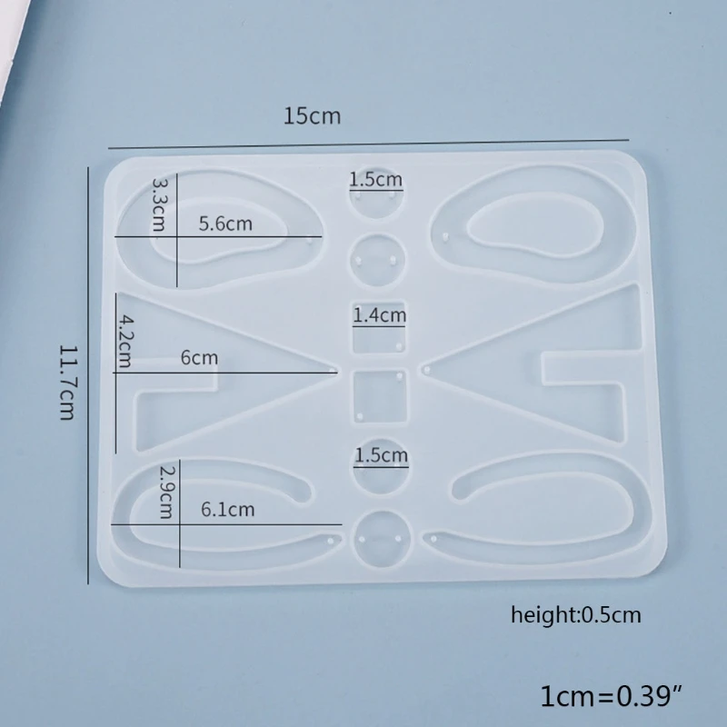 Earrings Pendants Casting Silicone Mould DIY Crafts Jewelry Making Tool Crystal Epoxy Resin Mold
Earrings Pendants Casting Silicone Mould DIY Crafts Jewelry Making Tool Crystal Epoxy Resin Mold