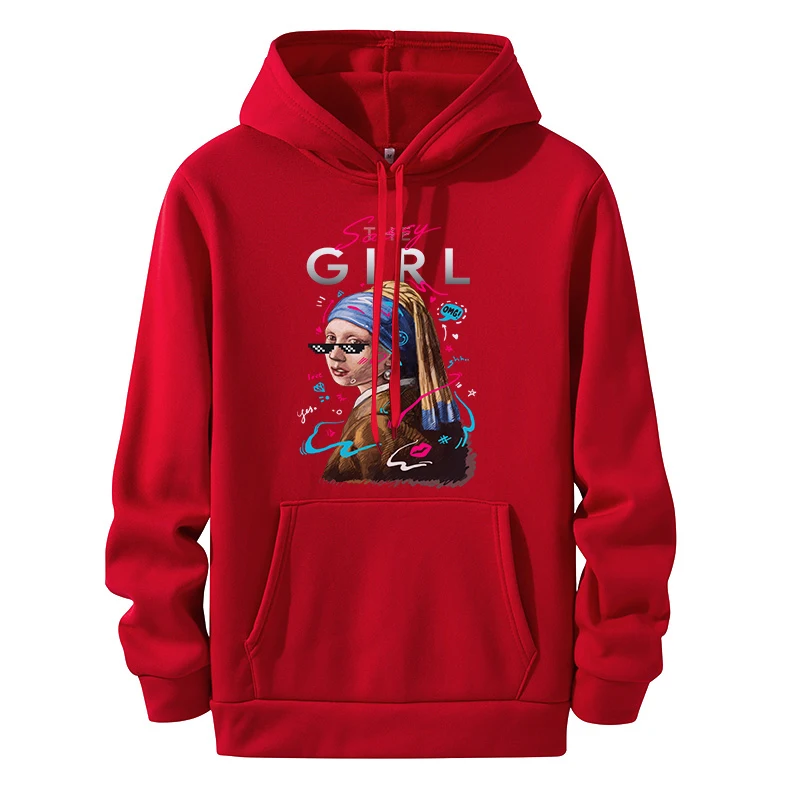 New Sweatshirts Men's Creative Pattern Printing Hooded Female 2021 Cotton Thicken Warm Hoodies Lady Autumn Sportswear
New Sweatshirts Men's Creative Pattern Printing Hooded Female 2021 Cotton Thicken Warm Hoodies Lady Autumn Sportswear