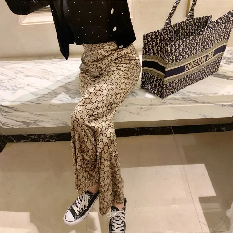 Women's summer Korean style loose fashion Joker straight pants elastic waist casual long pants thin
Women's summer Korean style loose fashion Joker straight pants elastic waist casual long pants thin