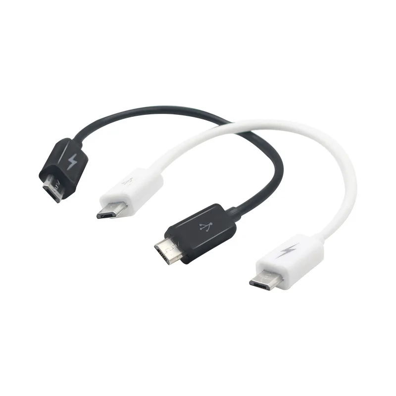 Micro USB Male To Micro USB Male OTG Converter Adapter Lead Data Cable Charging Cord for Phone Table
Micro USB Male To Micro USB Male OTG Converter Adapter Lead Data Cable Charging Cord for Phone Table