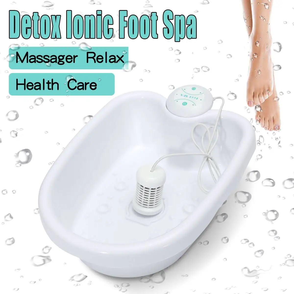 Home Detox Foot Spa Machine Cell Ionic Cleanse device Ionic Detox Foot Spa Aqua Foot Bath Massage Body Relax Foot Bath Basin
Home Detox Foot Spa Machine Cell Ionic Cleanse device Ionic Detox Foot Spa Aqua Foot Bath Massage Body Relax Foot Bath Basin