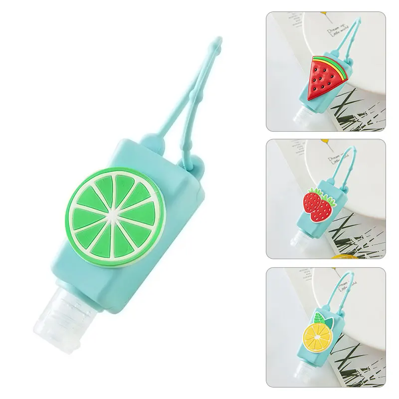 1PC 30ml Hand Sanitizer Holder Portable Empty Bottle Cartoon Travel Carriers Silicone Case Keychain Pendant Refillable Bottle
1PC 30ml Hand Sanitizer Holder Portable Empty Bottle Cartoon Travel Carriers Silicone Case Keychain Pendant Refillable Bottle