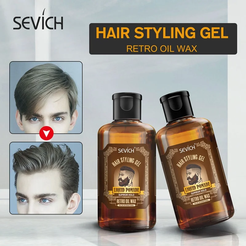Sevich Long lasting 200ml Mens Hair Pomade Gel Hair Styling Products Salon Liquid Retro Hair Wax SUPERIOR hold retro oil wax
Sevich Long lasting 200ml Mens Hair Pomade Gel Hair Styling Products Salon Liquid Retro Hair Wax SUPERIOR hold retro oil wax
