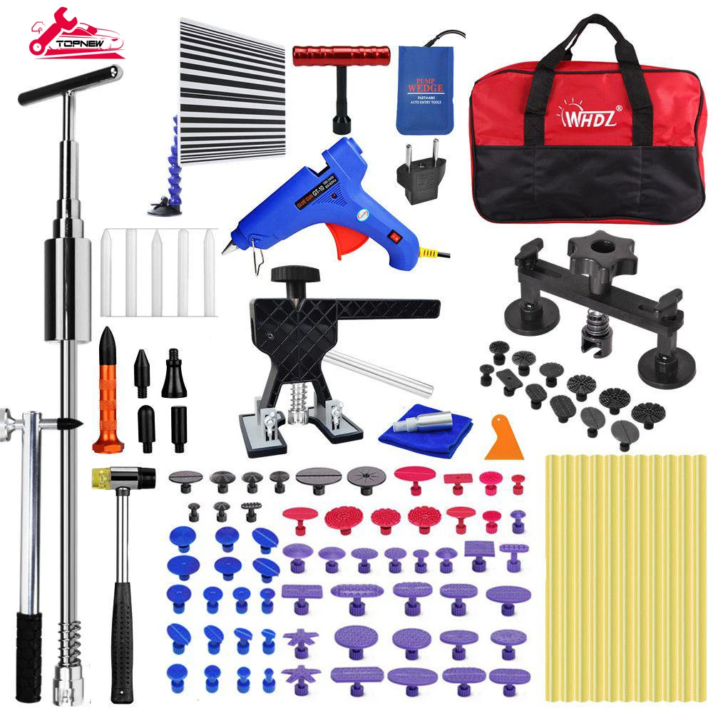 Dent Pullers Paintless Dent Repair Tools Dent Removal Tools Dent Bridge Dent Puller Kit for Car Body Dent Repair
Dent Pullers Paintless Dent Repair Tools Dent Removal Tools Dent Bridge Dent Puller Kit for Car Body Dent Repair