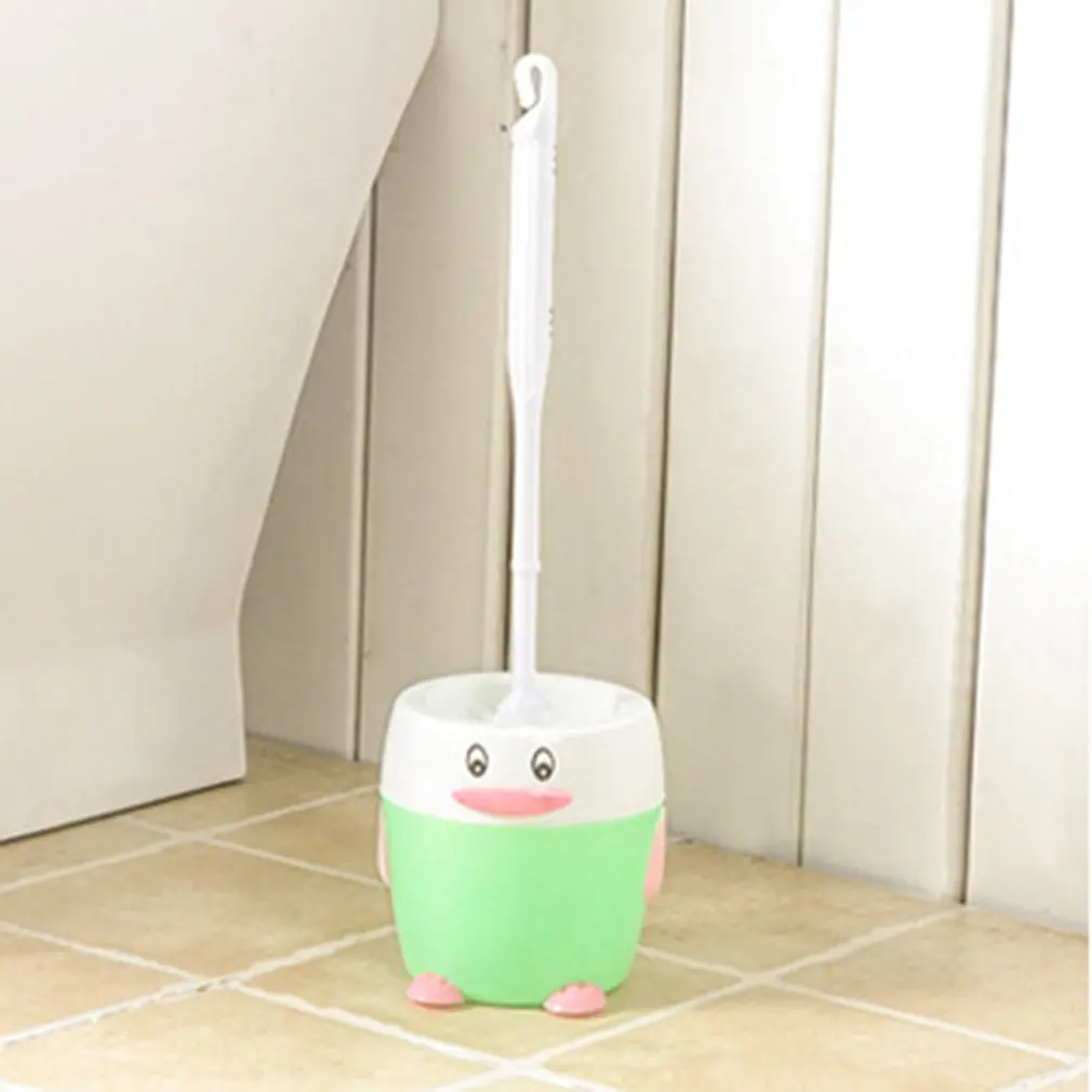 Cartoon Penguin Bathroom Cleaning Tools Toilet Brush + Canister Toilet Brushes Holder Set Home Hotel Bathroom Cleaning
Cartoon Penguin Bathroom Cleaning Tools Toilet Brush + Canister Toilet Brushes Holder Set Home Hotel Bathroom Cleaning