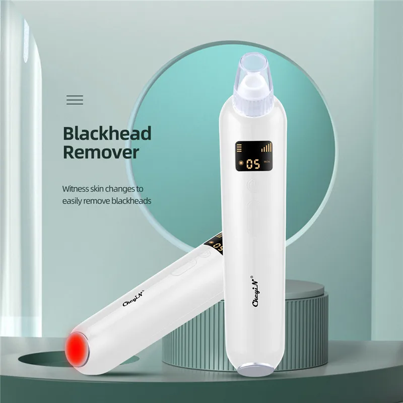 CkeyiN 2 in 1 Blackhead removal instrument Hot Compress Blackhead Acne Cutin Machine Facial Cleansing Massage Beauty Device
CkeyiN 2 in 1 Blackhead removal instrument Hot Compress Blackhead Acne Cutin Machine Facial Cleansing Massage Beauty Device
