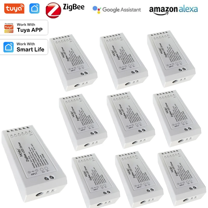 Tuya ZigBee Smart Dimmer Module Switch RGB CCT For LED Strip Smart Life Tuya/App Control Support Alexa Google Home Voice Control
Tuya ZigBee Smart Dimmer Module Switch RGB CCT For LED Strip Smart Life Tuya/App Control Support Alexa Google Home Voice Control