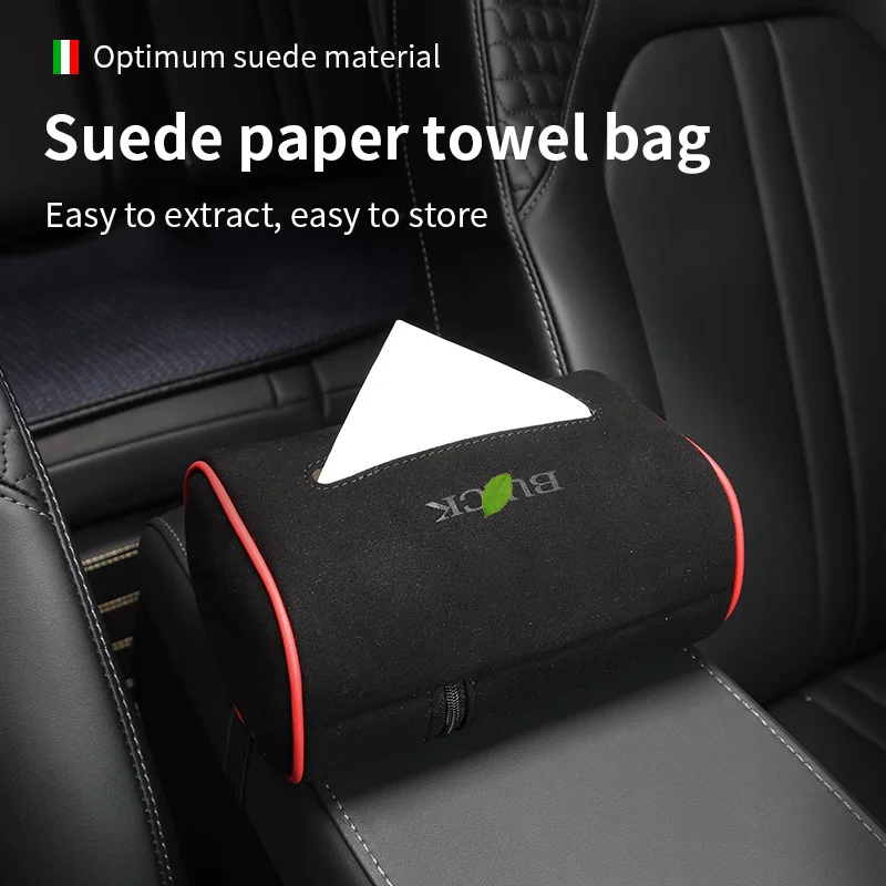Suede Paper Towel Bag for Buick Regal Lacrosse Encore GX Excelle GT/XT Verano GL6 Envision GL8 Buick Logo Printing Tissue Box
Suede Paper Towel Bag for Buick Regal Lacrosse Encore GX Excelle GT/XT Verano GL6 Envision GL8 Buick Logo Printing Tissue Box