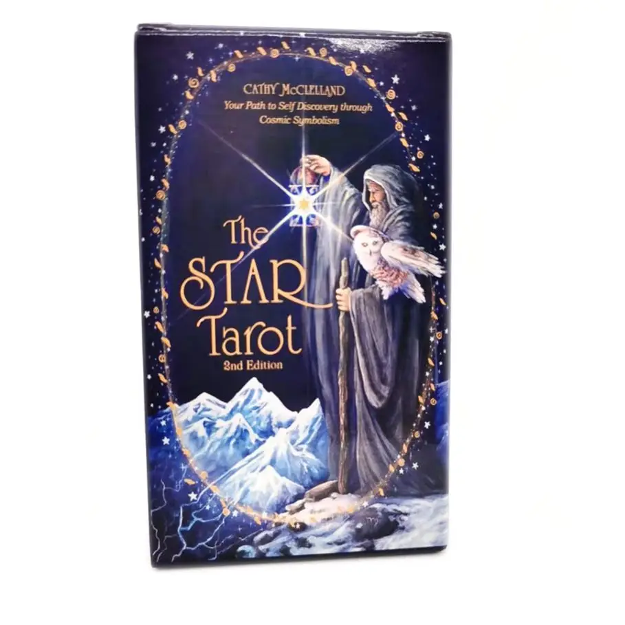 

2-е издание карты Таро звезда игры 78 карт английская версия гадания судьба настольная игра карты Таро