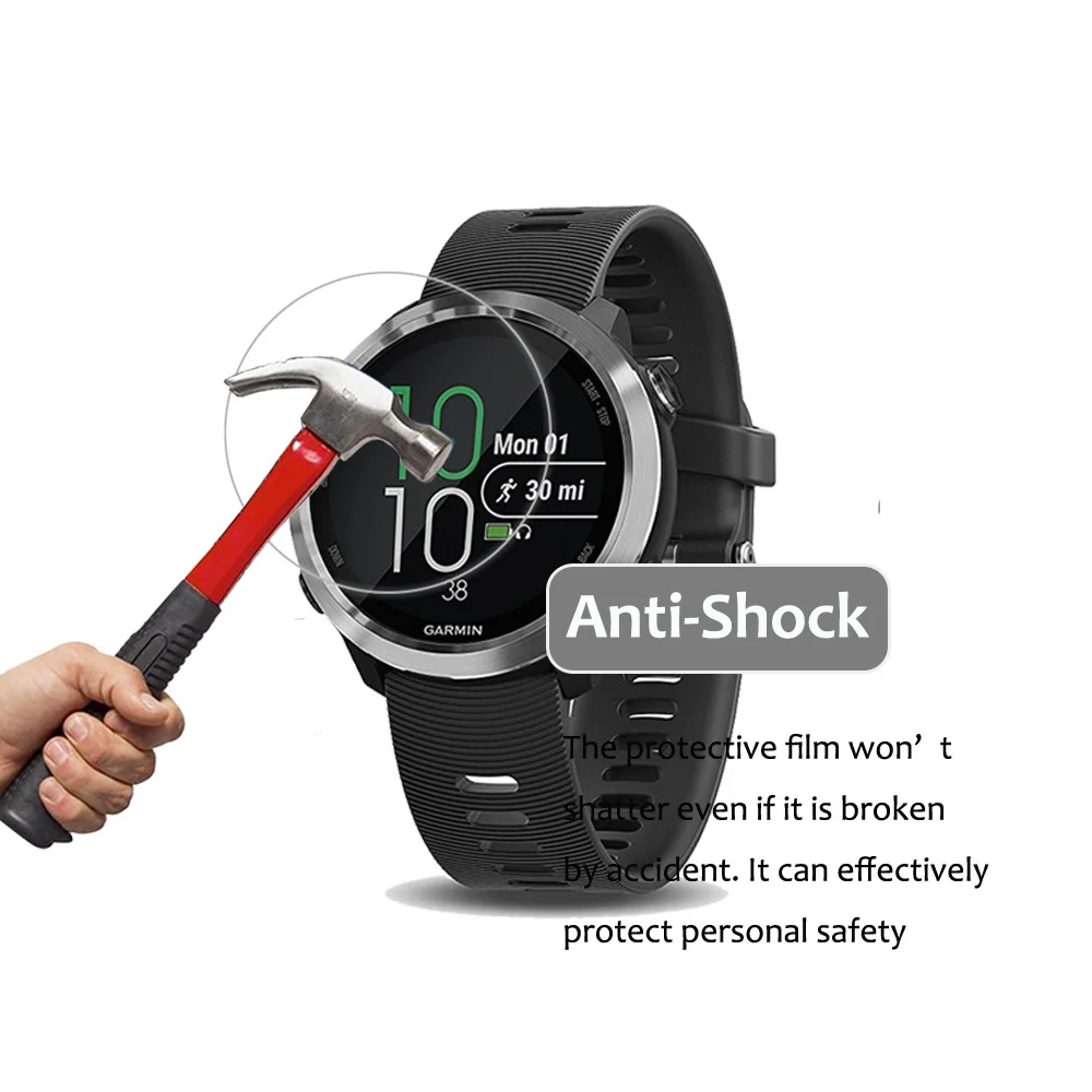 For Garmin Forerunner 645 / 645 Music Full Cover 5H Anti-shock Explosion-Proof High Clear Screen Smartwatch Film
For Garmin Forerunner 645 / 645 Music Full Cover 5H Anti-shock Explosion-Proof High Clear Screen Smartwatch Film