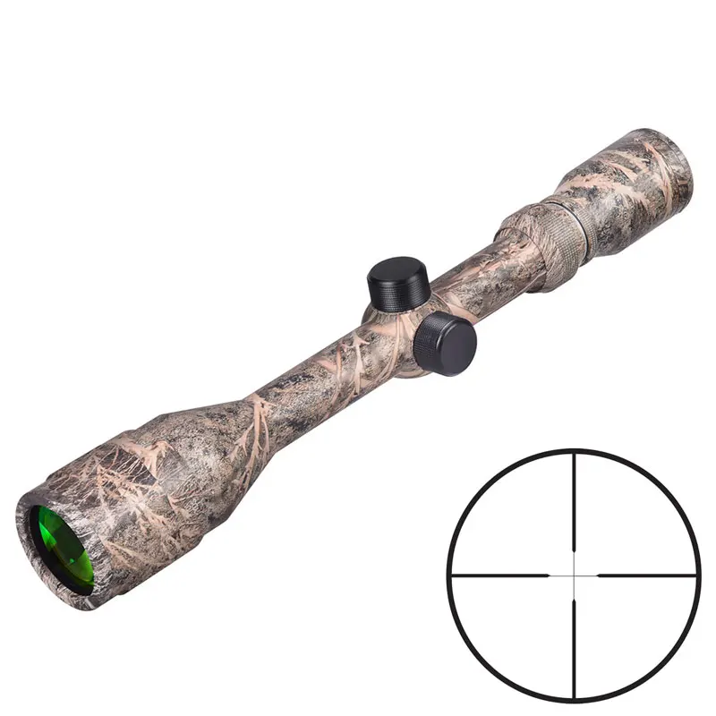 Camouflage Rifle Scope 4-12x40 AO Tactical Hunting Optic Sight Airsoft Riflescopes With Low Profile Camouflage Picatinny Mounts
Camouflage Rifle Scope 4-12x40 AO Tactical Hunting Optic Sight Airsoft Riflescopes With Low Profile Camouflage Picatinny Mounts