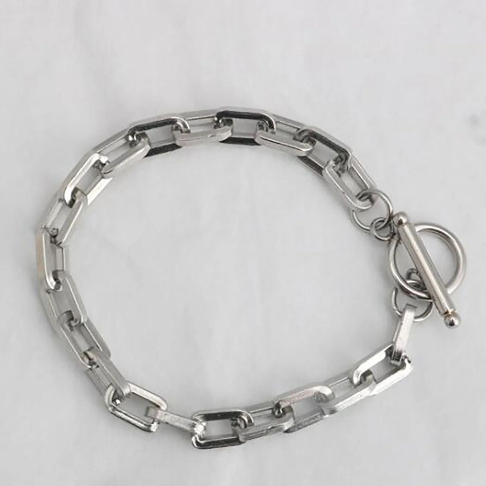 DoreenBeads Stainless Steel Link Chain Findings Bracelets Silver Color Metal Women Party Jewelry 16cm/18cm/21cm long, 1 Piece
DoreenBeads Stainless Steel Link Chain Findings Bracelets Silver Color Metal Women Party Jewelry 16cm/18cm/21cm long, 1 Piece