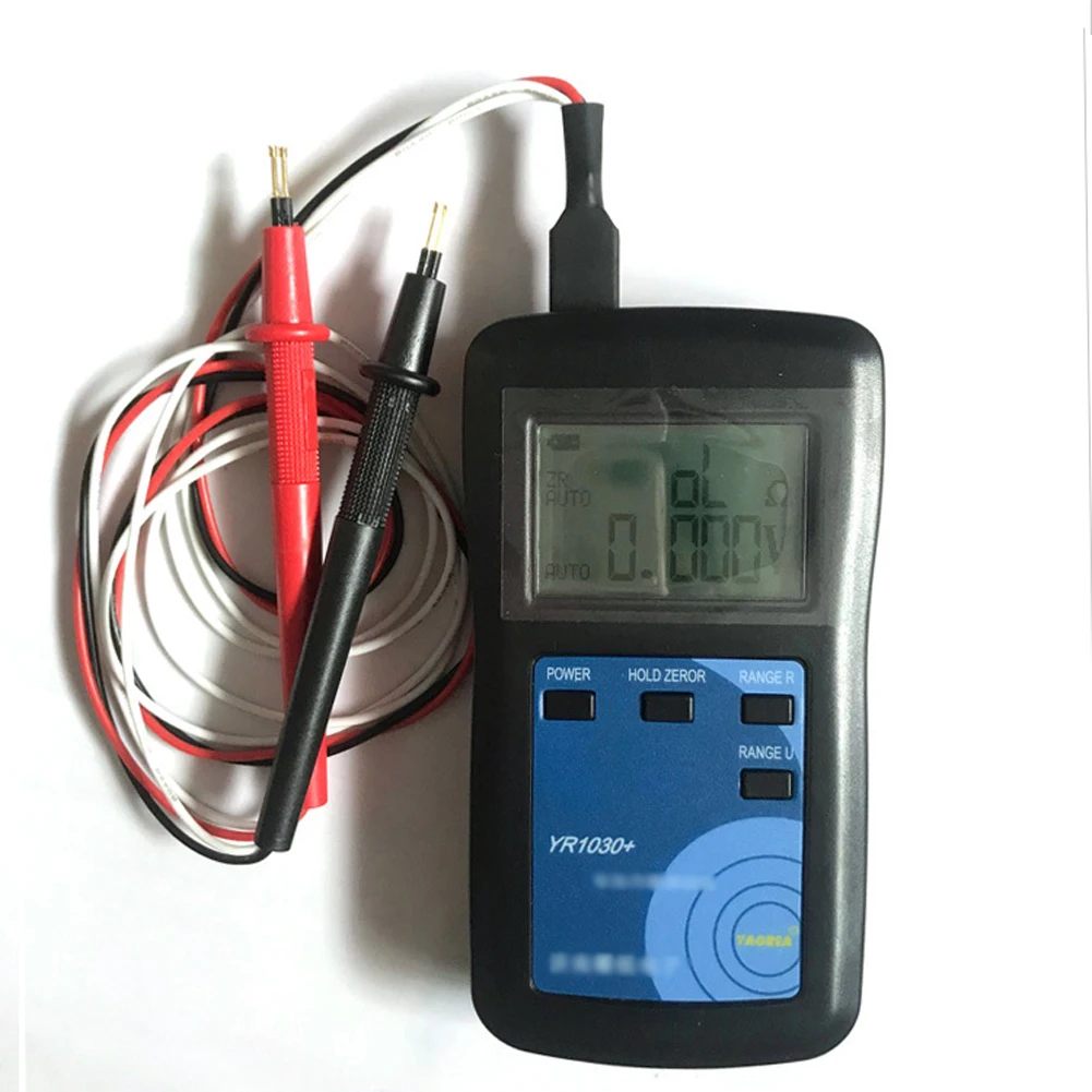 YR1030+ High Accurancy Lithium Battery Internal Resistance Test Instrument True 4-wire Battery Internal Resistance Tester
YR1030+ High Accurancy Lithium Battery Internal Resistance Test Instrument True 4-wire Battery Internal Resistance Tester