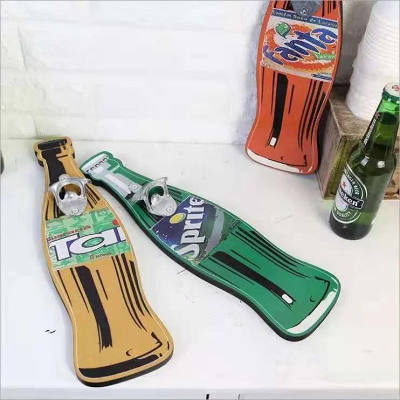 Vintage Beer Bottle Opener Creative Wooden Wall Mounted Glass Bottles Cap Opener Decoration Corkscrew Retro Kitchen Accessories
Vintage Beer Bottle Opener Creative Wooden Wall Mounted Glass Bottles Cap Opener Decoration Corkscrew Retro Kitchen Accessories