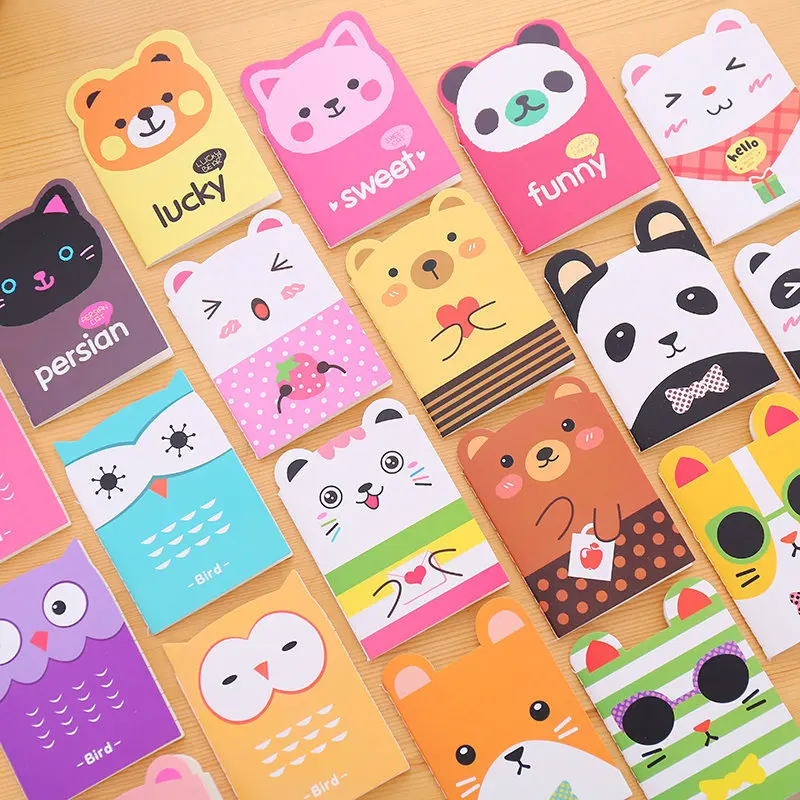 Children's Mini Notepad, Animal Head, Student Cartoon, Small Notebook, Pocket Notebook, Carrying Notebook Cute Notebook
Children's Mini Notepad, Animal Head, Student Cartoon, Small Notebook, Pocket Notebook, Carrying Notebook Cute Notebook