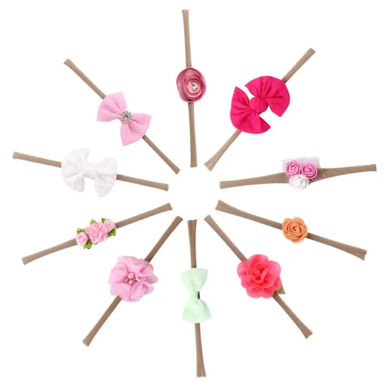 New 10pcs/Set Baby Girls Cute Bowknot Princess Headband Toddler Elastic Floral Hair Band Kids Headwear Hair Accessories 
New 10pcs/Set Baby Girls Cute Bowknot Princess Headband Toddler Elastic Floral Hair Band Kids Headwear Hair Accessories