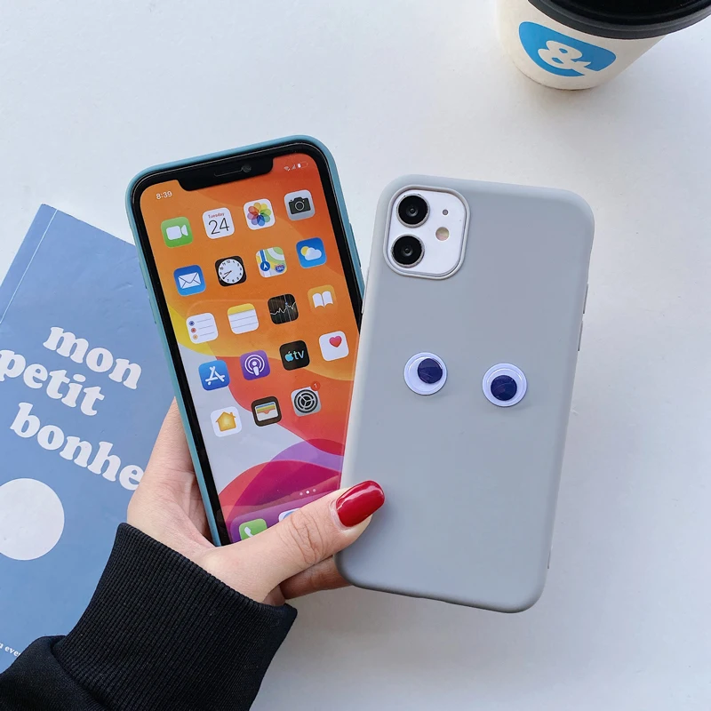 Funny Turn Eye Phone Case For iPhone 11 12 Pro Max X XR XS Max 7 8 Plus Silicone Shockproof Back Cover Coque
Funny Turn Eye Phone Case For iPhone 11 12 Pro Max X XR XS Max 7 8 Plus Silicone Shockproof Back Cover Coque