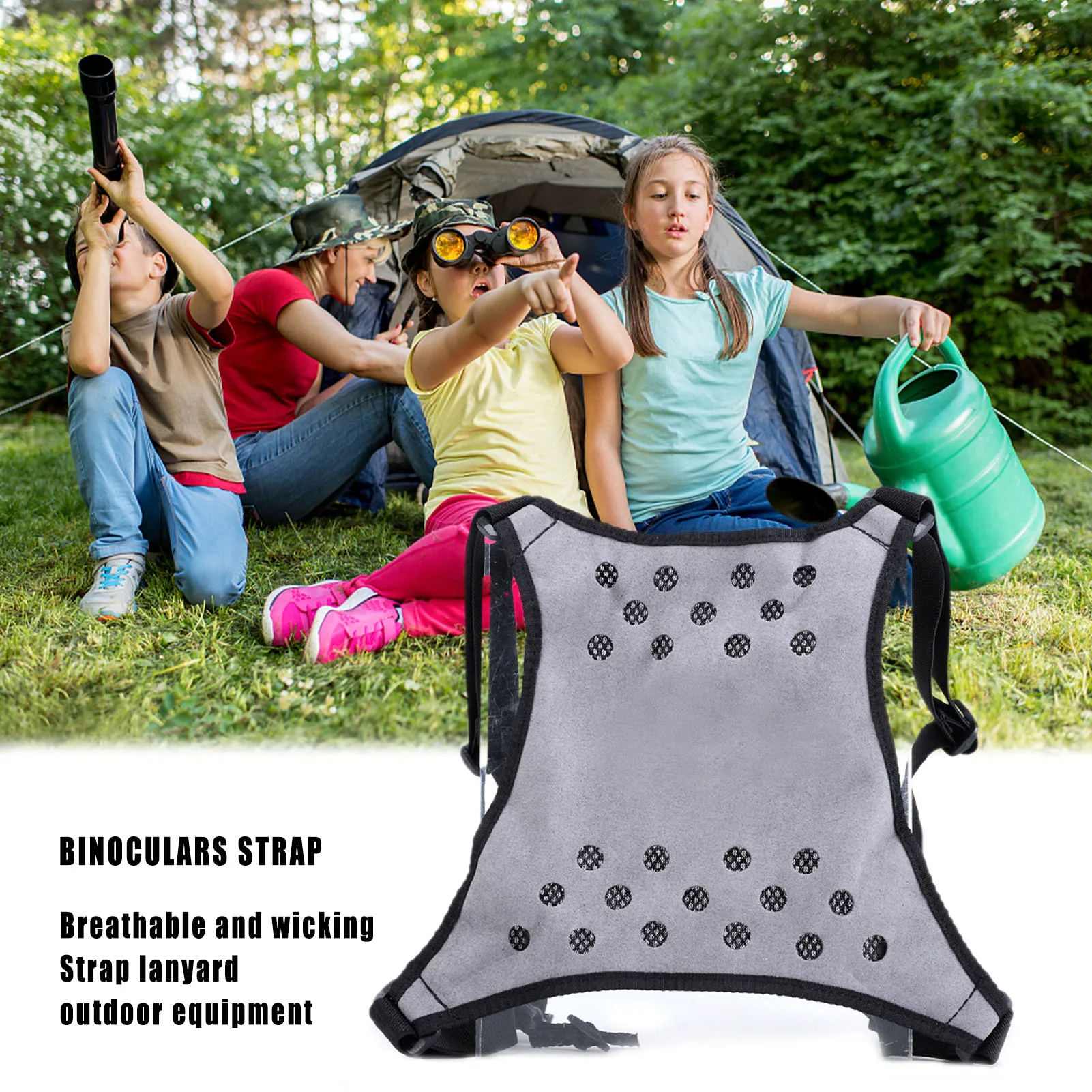 Binoculars Shoulder Strap Adjustable Telescope Harness Strap Large Perforated Rear Panel Elastic Straps For Binoculars Accessory
Binoculars Shoulder Strap Adjustable Telescope Harness Strap Large Perforated Rear Panel Elastic Straps For Binoculars Accessory