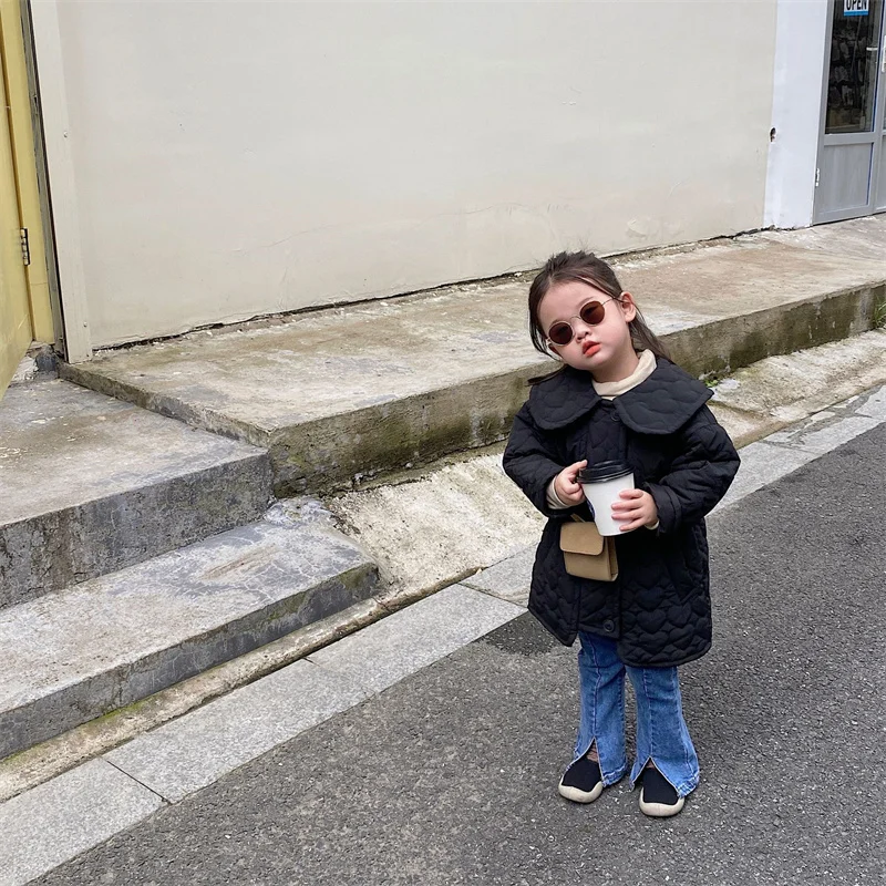 Girls Baby's Kids Coat Jacket Outwear 2021 White Black Thicken Velvet Winter Autumn Top Cotton Cardigan Children's Clothing
Girls Baby's Kids Coat Jacket Outwear 2021 White Black Thicken Velvet Winter Autumn Top Cotton Cardigan Children's Clothing