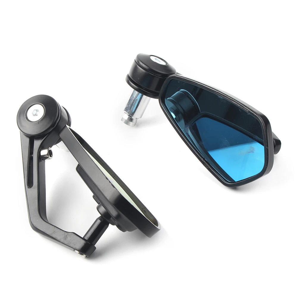 Motorcycle 7/8" 22mm Bar End Rearview Mirrors Rear View Side Mirror 180 Degree Adjustability Aluminum Alloy 1
Motorcycle 7/8" 22mm Bar End Rearview Mirrors Rear View Side Mirror 180 Degree Adjustability Aluminum Alloy 1