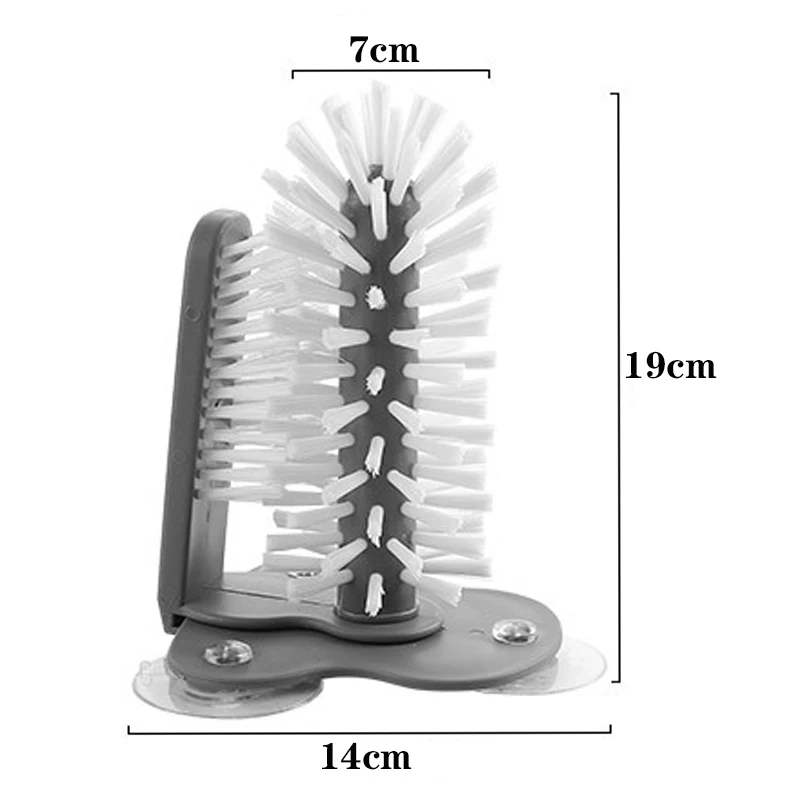 2 in 1 Cup Scrubber Glass Cleaner Bottles Brush Drink Mug Wine Suction Cup Cleaning Brush Gadgets Sink Kitchen Accessories
2 in 1 Cup Scrubber Glass Cleaner Bottles Brush Drink Mug Wine Suction Cup Cleaning Brush Gadgets Sink Kitchen Accessories