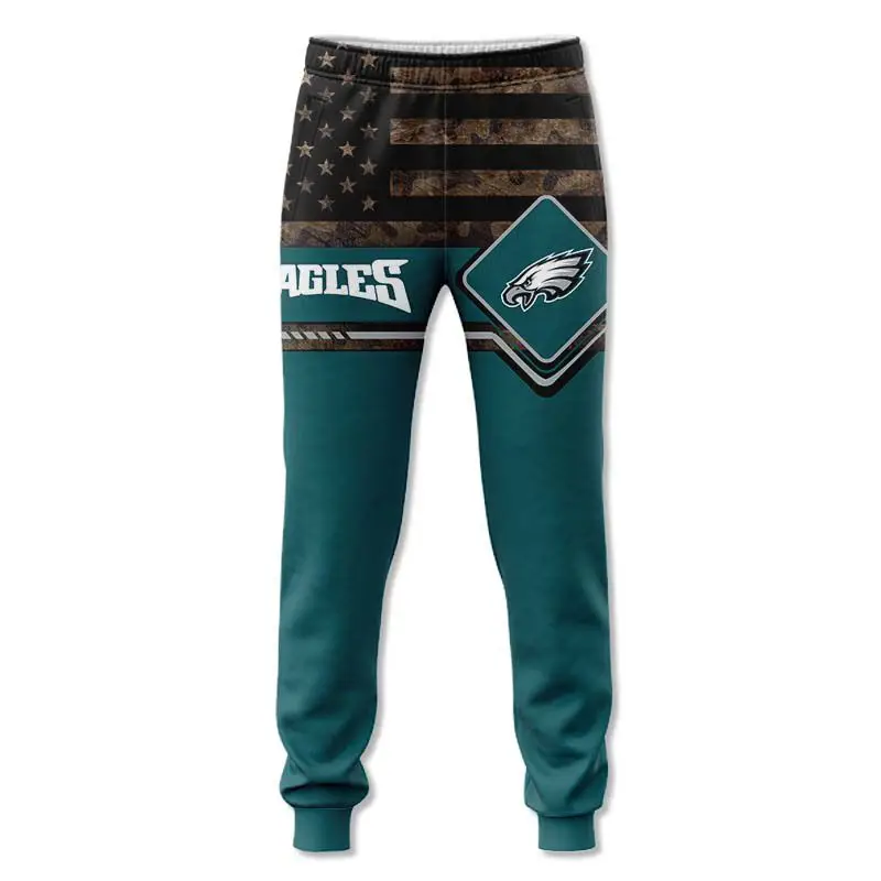2021 Philadelphia Men's casual Eagles pants Stitching stars cartoon bird print 3D sweatpants
2021 Philadelphia Men's casual Eagles pants Stitching stars cartoon bird print 3D sweatpants