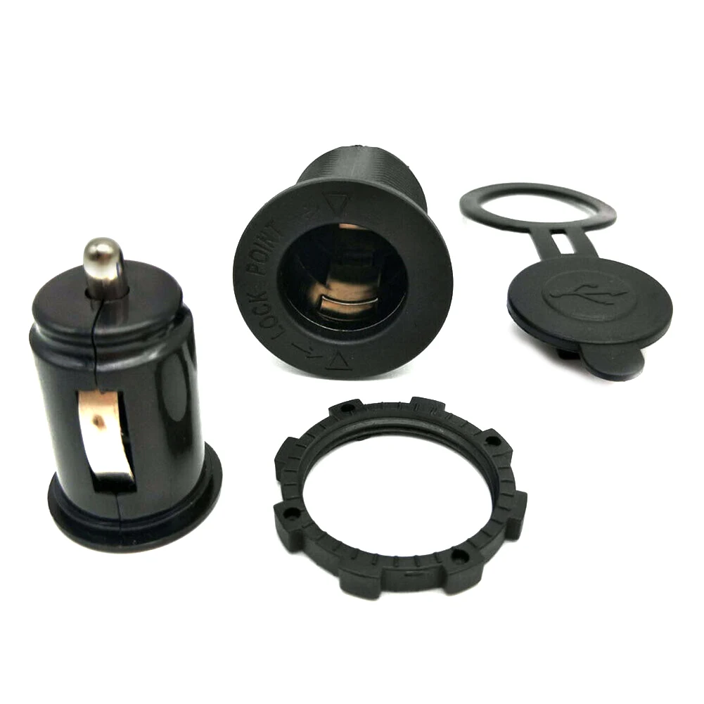 Car Cigarette Lighter Socket Dual USB Charger Power Adapter Black Dual USB DC 12V-24V Car Cigarette Lighter Accessories
Car Cigarette Lighter Socket Dual USB Charger Power Adapter Black Dual USB DC 12V-24V Car Cigarette Lighter Accessories