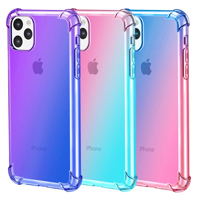 Gradient Color Tpu Case for iPhone 12 Phone Cover Ultra-thin Translucent Soft Silicone Back Protect Case for iPhone 12 Pro Max
Gradient Color Tpu Case for iPhone 12 Phone Cover Ultra-thin Translucent Soft Silicone Back Protect Case for iPhone 12 Pro Max