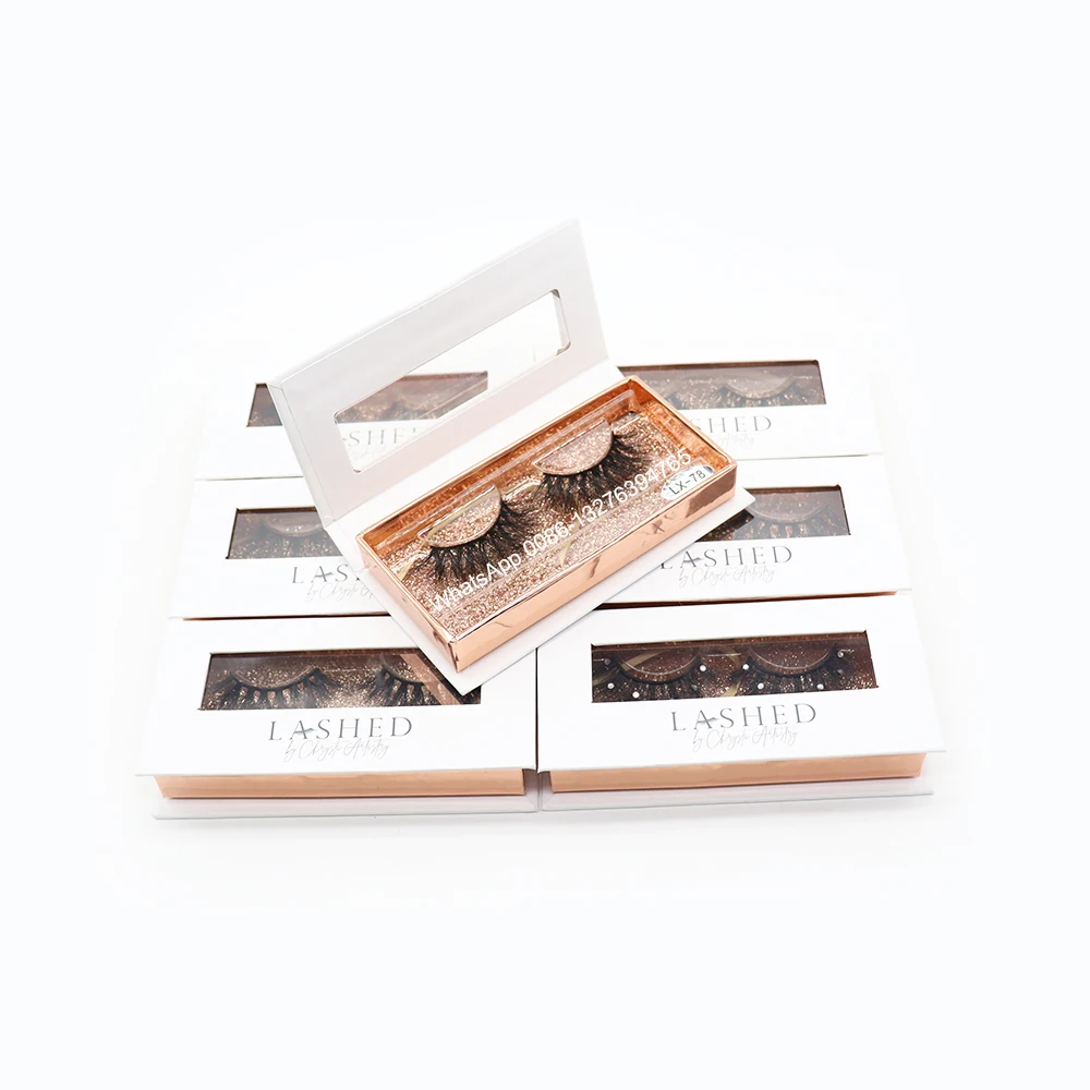 Luxury Rose Gold Eyelash Case Custom LashBox Packaging With Your Logo Wholesale Mink Eyelashes 100% Handmade Lashes Makeup
Luxury Rose Gold Eyelash Case Custom LashBox Packaging With Your Logo Wholesale Mink Eyelashes 100% Handmade Lashes Makeup