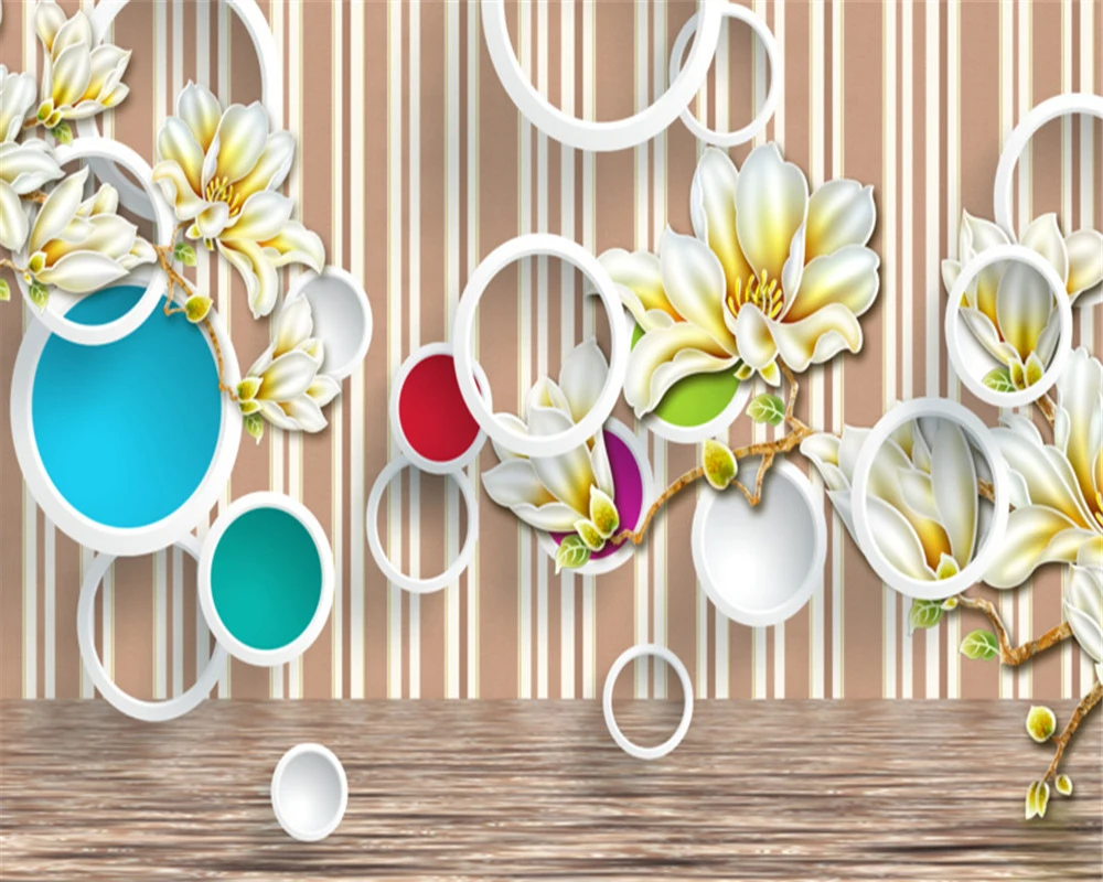 3d Flower Wallpaper White Connected Circles Delicate Magnolia Flower Customize Your Favorite Premium Silk Wallpaper
3d Flower Wallpaper White Connected Circles Delicate Magnolia Flower Customize Your Favorite Premium Silk Wallpaper