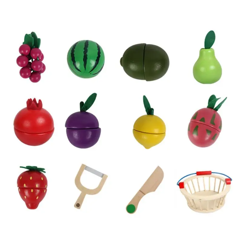 12 Pcs Magnetic Wooden Fruit/Vegetable Combination Cutting Toy Set for Children tasteless water-based paint toys
12 Pcs Magnetic Wooden Fruit/Vegetable Combination Cutting Toy Set for Children tasteless water-based paint toys