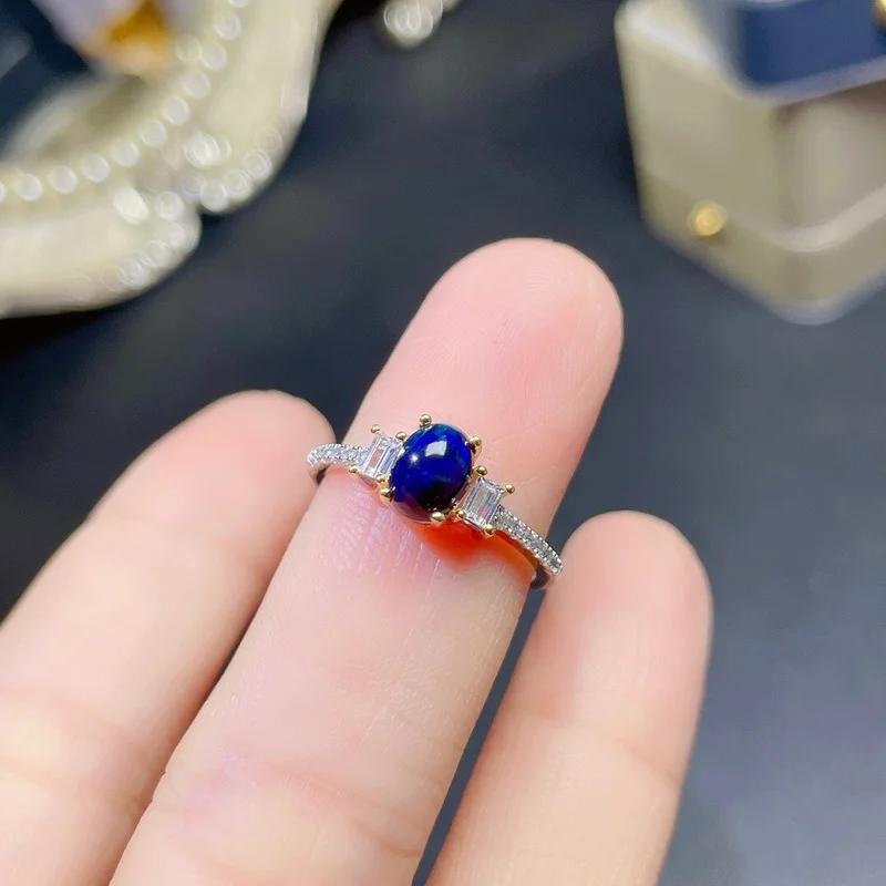 Natural Opal Silver Ring for Woman 5 Mm * 7 Mm Australia Opal Ring 925 Sterling Silver Opal Jewelry Birthday Gift for Girl
Natural Opal Silver Ring for Woman 5 Mm * 7 Mm Australia Opal Ring 925 Sterling Silver Opal Jewelry Birthday Gift for Girl
