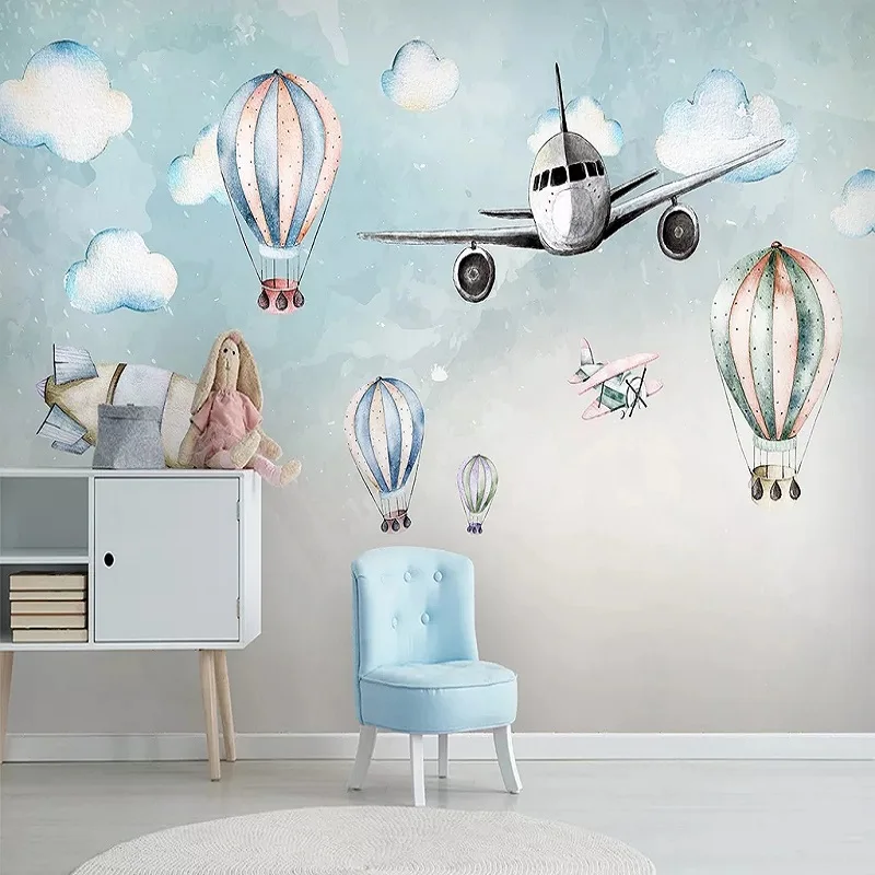 Custom large mural 3D wallpaper Nordic modern style hydrogen balloon child bedroom mural TV back wall decor deep 5D embossed
Custom large mural 3D wallpaper Nordic modern style hydrogen balloon child bedroom mural TV back wall decor deep 5D embossed