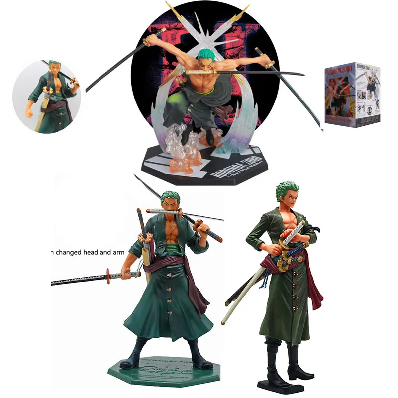 23cm Anime One Piece Roronoa Zoro Devil Slash Action Figure GK Ver.PVC Molder New World Roronoa Zoro Toys for Children
23cm Anime One Piece Roronoa Zoro Devil Slash Action Figure GK Ver.PVC Molder New World Roronoa Zoro Toys for Children