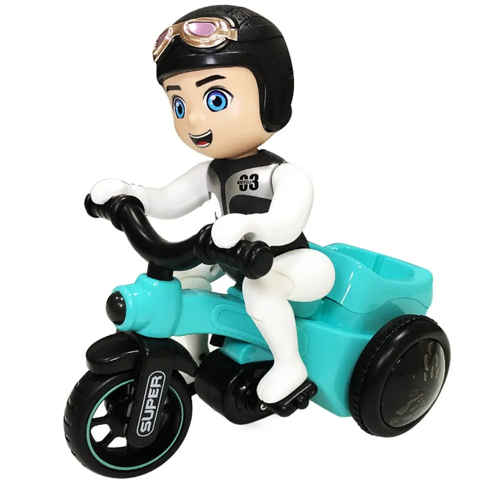 360 Degree Rotating Toys Car Electric Stunt Tricycle Model Toy Car with LED Light Music Children Birthday Christmas Gifts
360 Degree Rotating Toys Car Electric Stunt Tricycle Model Toy Car with LED Light Music Children Birthday Christmas Gifts