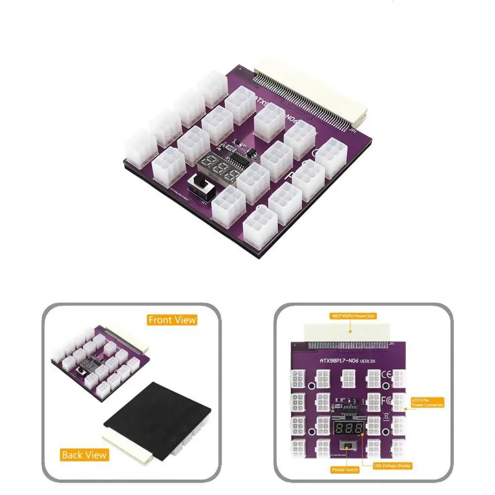 Adapter Board Reliable Practical 98 Pin to 17 x 6 Pin Power Supply Adapter Board Power Table Board Adapter Board
Adapter Board Reliable Practical 98 Pin to 17 x 6 Pin Power Supply Adapter Board Power Table Board Adapter Board