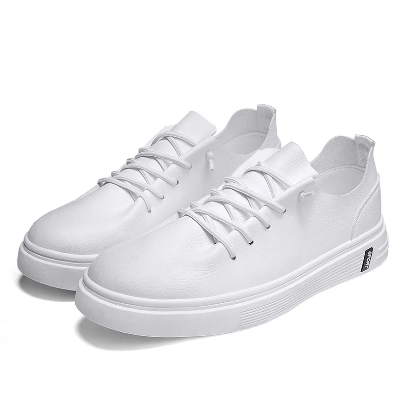 2021 new spring and autumn white shoes fashion youth leather shoes lightweight breathable casual shoes thick-soled student shoes
2021 new spring and autumn white shoes fashion youth leather shoes lightweight breathable casual shoes thick-soled student shoes