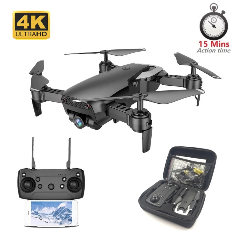 

M69 1080P / 4K FPV Drone with WiFi Camera HD Foldable RC Mini Quadcopter Helicopter VS XS809HW E58 X12 Dron X12S Dron