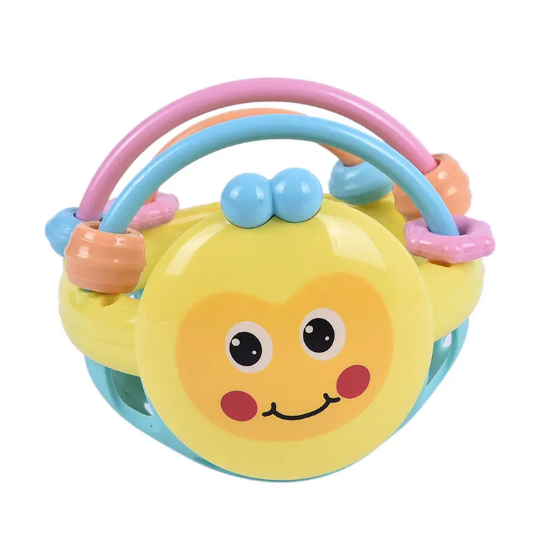 Soft Rubber Juguetes Bebe Hand Knocking Rattle Dumbbell Early Educational Toy For Kid Hand Bell Baby Toys
Soft Rubber Juguetes Bebe Hand Knocking Rattle Dumbbell Early Educational Toy For Kid Hand Bell Baby Toys
