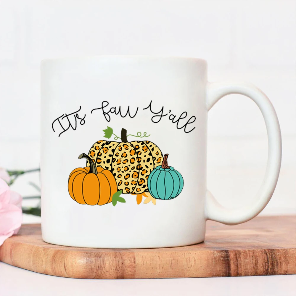 Mugs Autumn Decoration Pumpkin Birthday Gift Ceramic Cup Outdoor Pumpkin All Autumn Coffee Cup Recyclable Juice Mugs Water Cup 
Mugs Autumn Decoration Pumpkin Birthday Gift Ceramic Cup Outdoor Pumpkin All Autumn Coffee Cup Recyclable Juice Mugs Water Cup