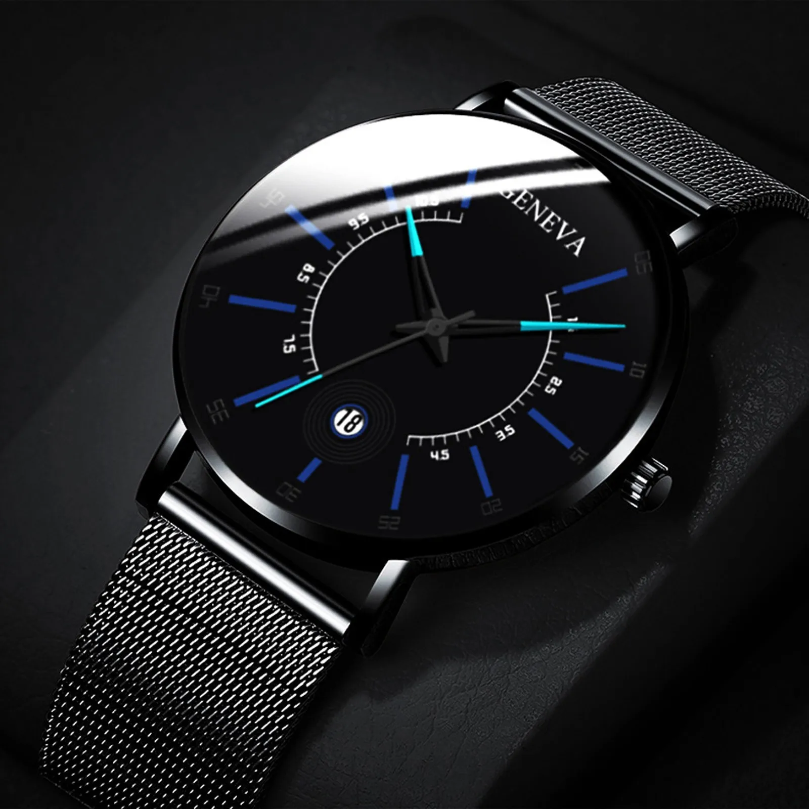 Luxury Temperament Men's Quartz Wristwatch Casual Simple Men's Watches Clock Masculino Stainless Steel Mesh Relogio Masculino
Luxury Temperament Men's Quartz Wristwatch Casual Simple Men's Watches Clock Masculino Stainless Steel Mesh Relogio Masculino