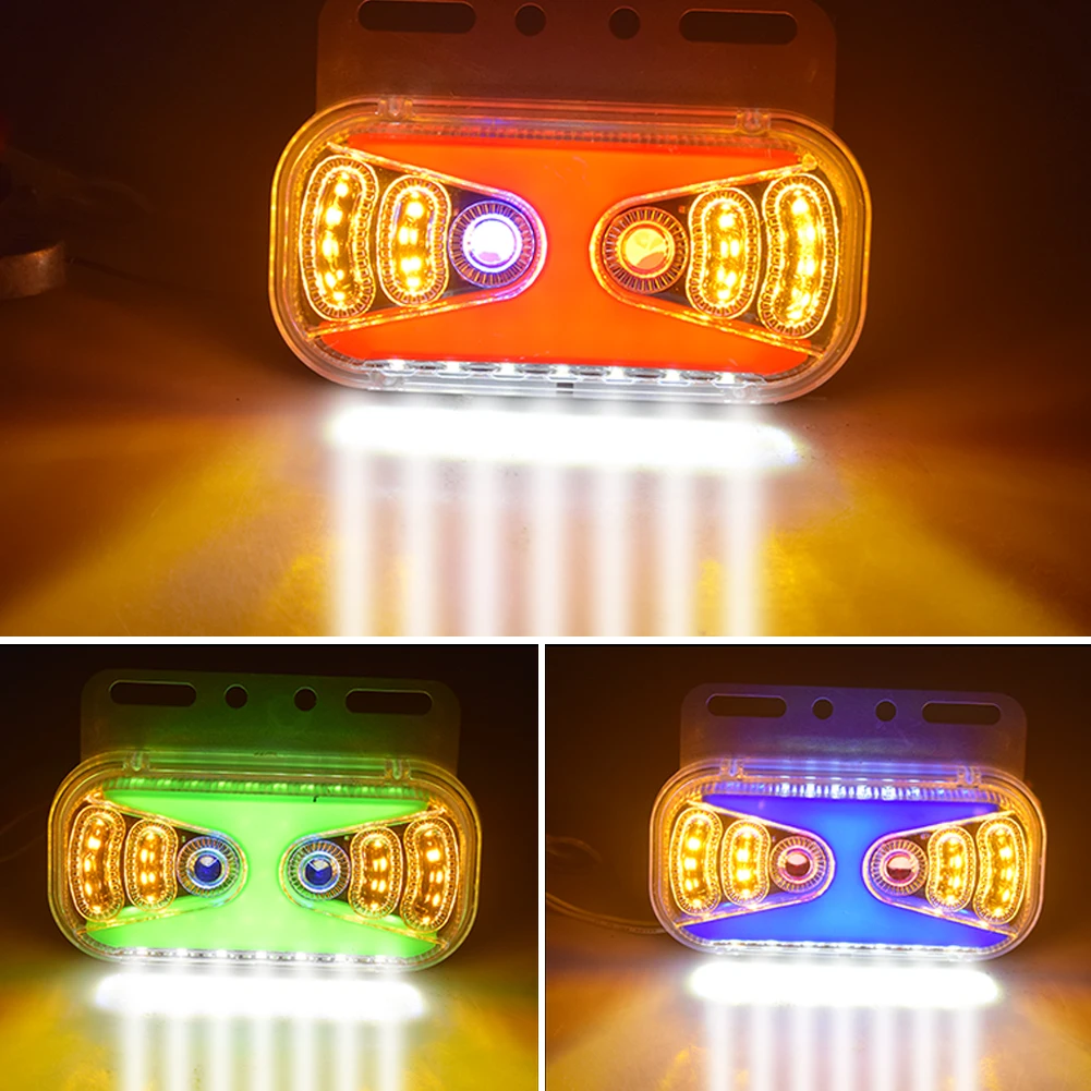 23LED Truck Clearance Lights 24V LED Trailer Side Marker Lights Turn Signal Lamp Red White Amber Lorry Tractor Tail Light
23LED Truck Clearance Lights 24V LED Trailer Side Marker Lights Turn Signal Lamp Red White Amber Lorry Tractor Tail Light
