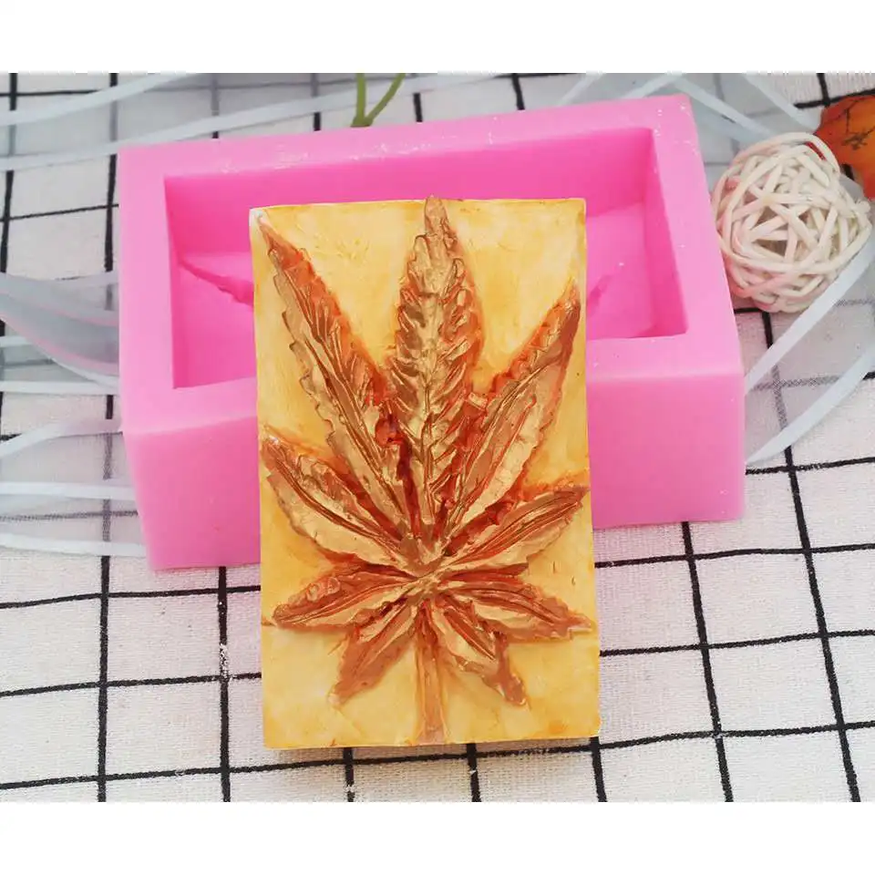 

Maple Leaf Molds Leaves Soap Mold Silicone Leaf Mould Handmade Soap Making Moulds 2d Mould Aroma Stone Molds Silica Gel PRZY 001