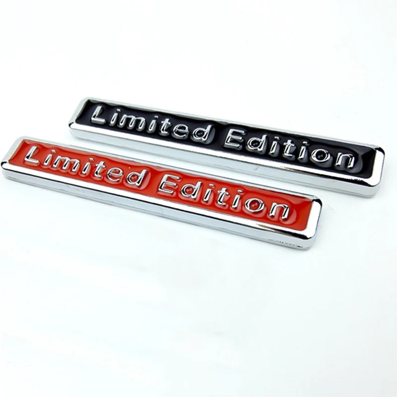 Universal 3D Alloy Car Sticker Metal Limited Edition Badge Emblem Sticker Decal For Auto Car Styling
Universal 3D Alloy Car Sticker Metal Limited Edition Badge Emblem Sticker Decal For Auto Car Styling