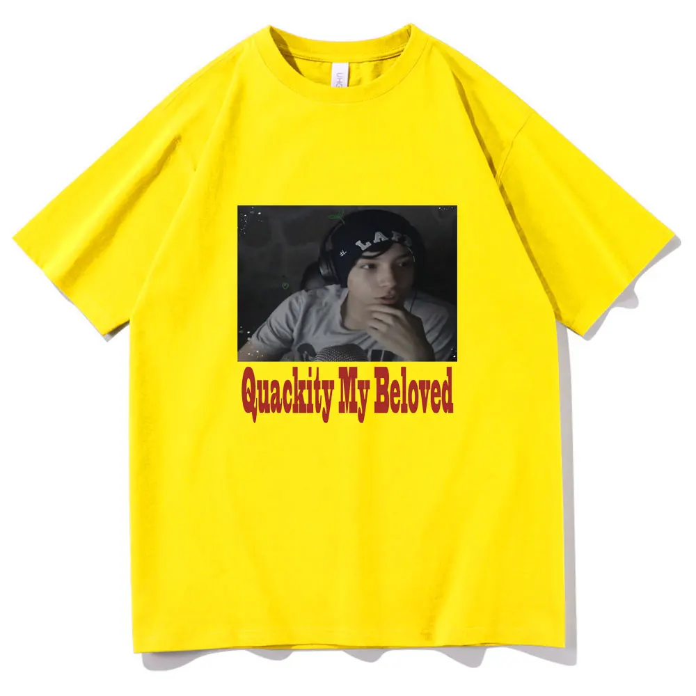Quackity My Beloved Pattern Tshirt Summer Pure Cotton Mens Womens Unisex Oversized Hip Hop Punk Tee Short Sleeve Black T-shirt
Quackity My Beloved Pattern Tshirt Summer Pure Cotton Mens Womens Unisex Oversized Hip Hop Punk Tee Short Sleeve Black T-shirt