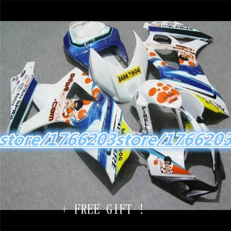 New Injection fairing kit for SUZUKI GSXR1000 body kits GSXR 1000 2007-2008 GSXR1000 07-08 white blue black Fairing Bodywork
New Injection fairing kit for SUZUKI GSXR1000 body kits GSXR 1000 2007-2008 GSXR1000 07-08 white blue black Fairing Bodywork