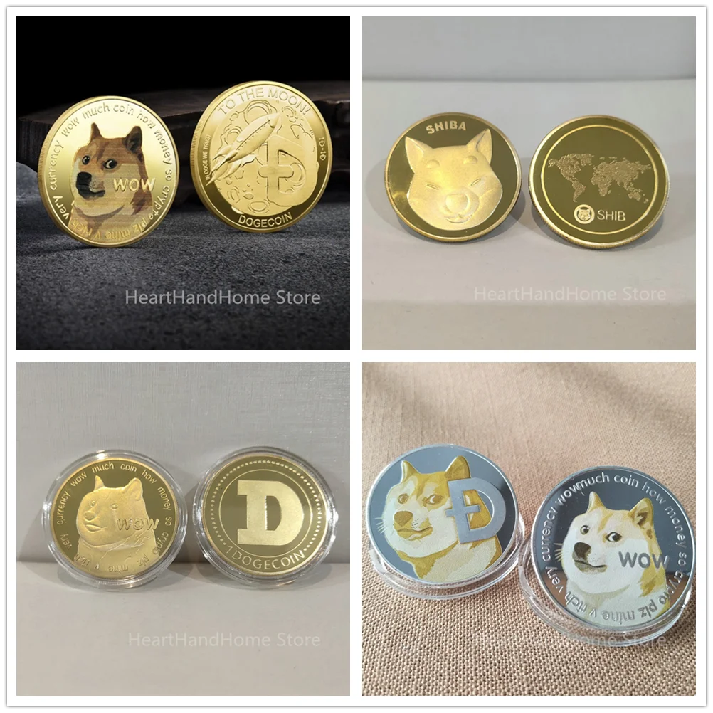 New Gold Wow Dog Coin Virtual Non-currency Coins Silver Nice Ethereum XRP BTC Ripple Shiba Pi Cryptocurrency Bitcoin BIT Specie
New Gold Wow Dog Coin Virtual Non-currency Coins Silver Nice Ethereum XRP BTC Ripple Shiba Pi Cryptocurrency Bitcoin BIT Specie