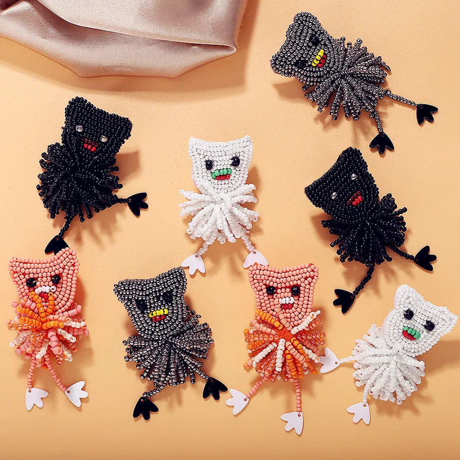 Cartoon Handmade Beads Animals Cat Snowman Christmas Charms Ornaments Beads Christmas Gift Hanging Statement Earring Jewelry
Cartoon Handmade Beads Animals Cat Snowman Christmas Charms Ornaments Beads Christmas Gift Hanging Statement Earring Jewelry