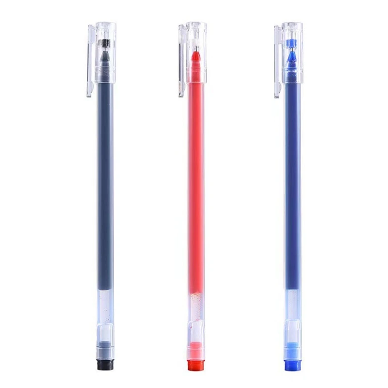 10pcs Classic Black Blue Red Gel Pen Carbon Ink Pen Set Matte Gel Pen Set Large Ink Volume 0.5mm Nib Student Choice
10pcs Classic Black Blue Red Gel Pen Carbon Ink Pen Set Matte Gel Pen Set Large Ink Volume 0.5mm Nib Student Choice