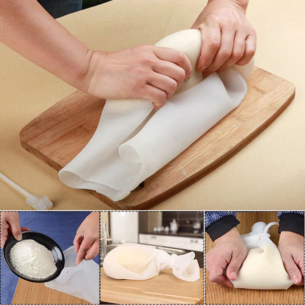 Silicone Kneading Dough Bag Flour Mixing Bags Kitchen Cooking Baking Tool Non-stick Easy to Clean Kitchen Gadget Fast delivery
Silicone Kneading Dough Bag Flour Mixing Bags Kitchen Cooking Baking Tool Non-stick Easy to Clean Kitchen Gadget Fast delivery